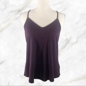 Sold. Express purple flowy cami tank